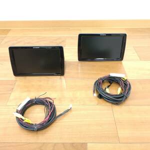 [D251] Pioneer Carozzeria TVM-PW930T 2 шт. комплект + с дополнением (HDMI дистрибьютор * кабель ) задний монитор монитор в подголовнике 