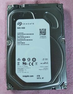 3.5インチ HDD SEAGATE シーゲート 4TB NAS用 使用時間 60.602H