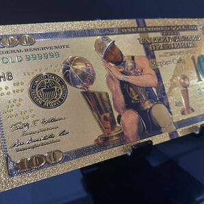 【新品】STEPHEN CURRY /24K GOLD 4枚SET ゴールドの証明書付き NBAカード ジョーダン コービー ステファンカリー レブロン Autoの画像4
