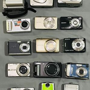 ●1円~FUJIFILM/PENTAX/SONY/RICOH/SANYOその他コンパクトデジタルカメラ/ビデオカメラ 大量まとめ売り●の画像1