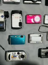 51724●1円~Canon/CASIO EXILIM/SONY/オリンパス/FUJIFILM/Nikon等その他コンパクトデジタルカメラ/ビデオカメラ 大量まとめ売り●_画像6