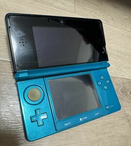 Nintendo 3DS 本体 ニンテンドー 任天堂 アクアブルー NINTENDO 送料無料