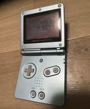 Nintendo GBA SP 本体 ゲームボーイアドバンスSP パールブルー ニンテンドー 送料無料_画像3