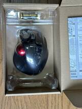 ELECOM EX-G TRACKBALL WIRELESS エレコム EX-G トラックボール（赤） ワイアレス　ほぼ新品_画像2