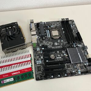 動作確認済み　i7 2600 マザーボード メモリ GTX 650 セット