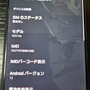 docomo Xperia1 ii so-51A 完動品 微ジャンク ahamo版 判定◯ SIMロック解除済みの画像4