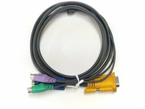 ATEN 2L-5202P PS/2 correspondence KVM cable SPHD connector 1.8m
