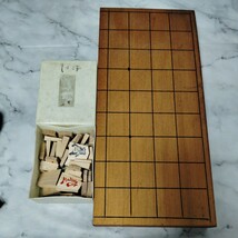 将棋盤 木製 将棋 将棋駒_画像1