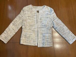  Ballsey BALLSEY tweed jacket lady's 38 free shipping 
