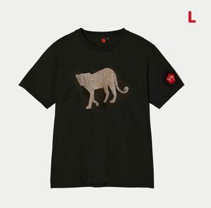 Tシャツ　半袖　メンズ　高級生地Tシャツ　コットン100% ヒョウ　豹