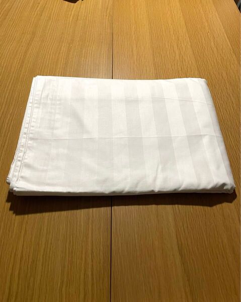 掛け布団カバー コットン100% ストライプ ホテル仕様