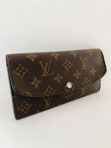 LOUIS VUITTON ポルトフォイユ・エミリー モノグラム　長財布 ルイヴィトン 