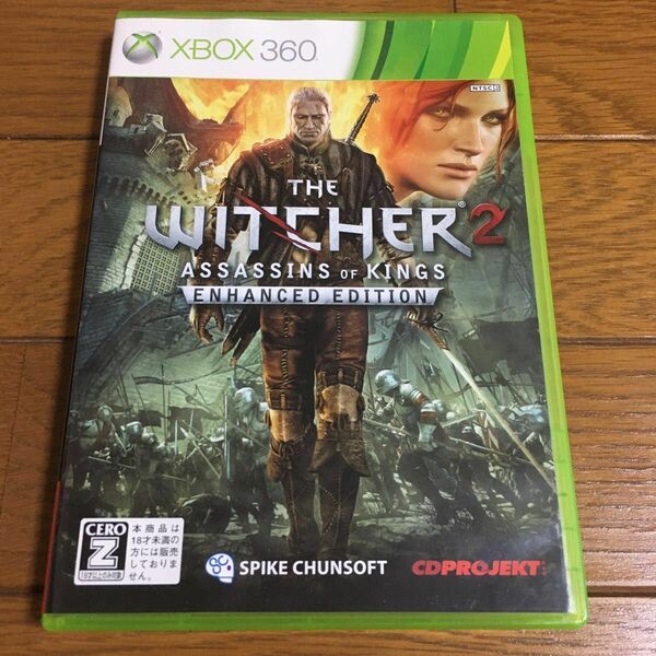 【良品】 XBOX360 ウィッチャー2 Xbox One 互換　The Witcher 2 Assassins of Kings