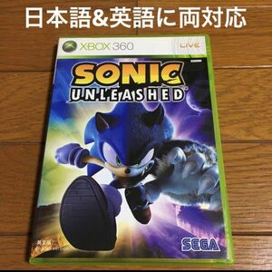 XBOX360 Sonic Unleashed ソニック ワールドアドベンチャー　アジア版