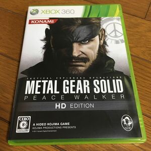 XBOX360 メタルギア ソリッド ピースウォーカー HD エディション　METAL GEAR SOLID PEACE