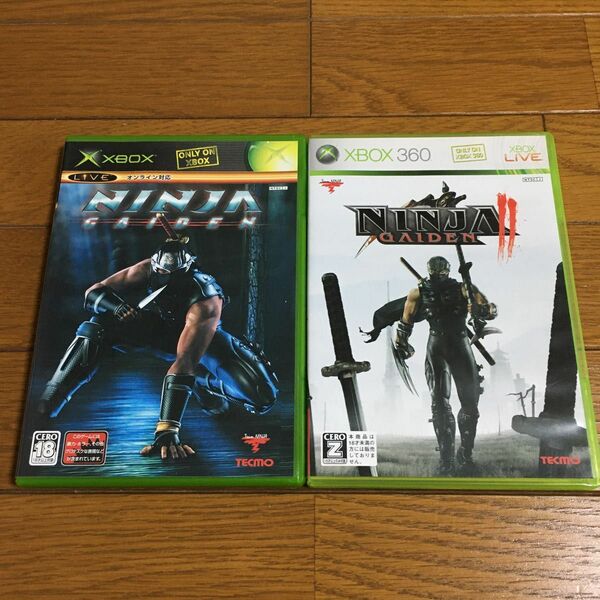 XBOX xbox360 ニンジャガイデン 1 & 2 セット NINJA GAIDEN