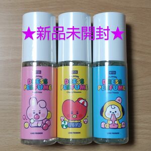 ★新品未開封★美品★3本★BT21 ドレスパフューム チミー タタ クッキー