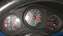 ホンダ BEAT ビート ( PP1 ) 用 社外 EL スピードメーター 180km/h ・ 12000rpm フルスケール タコメーター ●_画像6