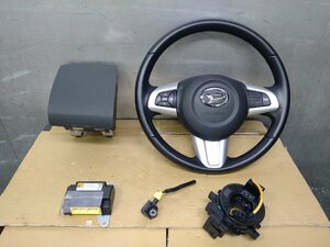 ■DaihatsuGenuine●中古/AirbagCover/エアバック/インフレーター欠品/5点set□LA250S/キャストスタイル(179/①48