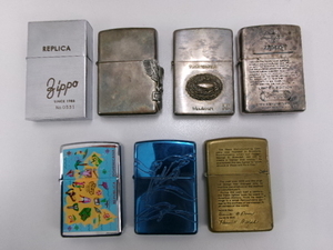 Zippo ジッポー おまとめ 7個 詳細不明 中古品 現状品