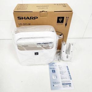 未使用 シャープ ふとん乾燥機 UD-DF1-W ホワイト系 2023年製 SHARP【NK6092】