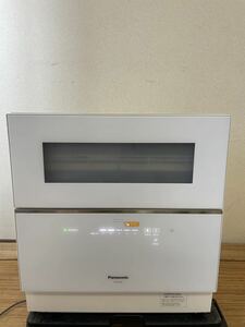 Panasonic パナソニック 電気食器洗い乾燥機 ナノイーX搭載 NP-TZ100-W【NK6125】