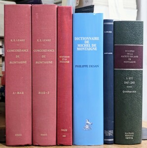 r0507-8.モンテーニュ 関連 書籍まとめ/MONTAIGNE/洋書/フランス語/哲学/思想/Philosophy/エセー/懐疑主義/神学/宗教