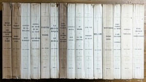 r0518-18.OEUVRES COMPLTES ILLUSTRES DE GUY DE MAUPASSANT all 15 volume ./gi*do*mo-pa sun .. entering work compilation / foreign book / French / literature 