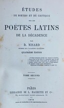 r0517-2.アンティーク 19世紀 洋書まとめ/フランス語/レトロ/ヴィンテージ/ディスプレイ/装飾/インテリア/ブラウン/茶色/高級感_画像3