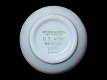 実物 1941年製 米陸軍 衛生部隊 食堂用 シュガーポット WW2 米軍放出品 食器 プレート 壺 陶器 衛生兵_画像5