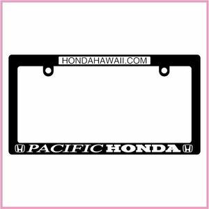 ハワイ ナンバーフレームステッカー2枚セット HDM USDM PACFIC HONDA ムーンアイズ