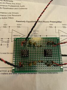 LP MM RIAA EQ CRフォノイコライザー オペアンプ DIY 部品 JRC4558DD