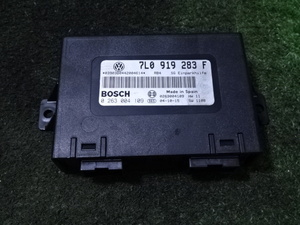 ☆インボイス対応 ポルシェ カイエン S・9PA00A　2005(H17)・パーキングアシストコンピューター・7L0919283F 0263004109