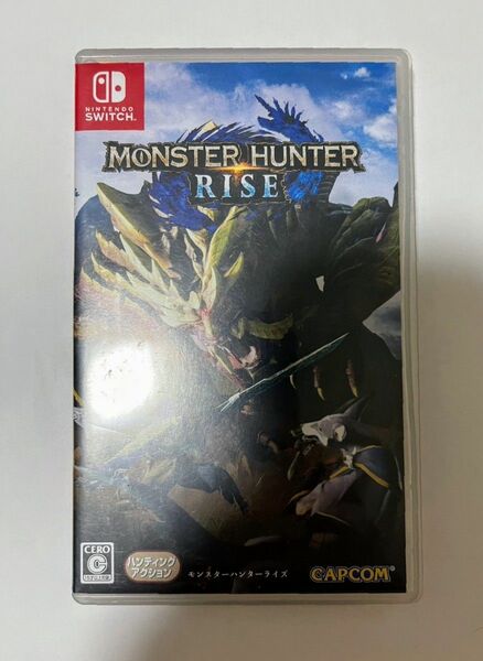 Nintendo Switch モンスターハンターライズ　ソフト MONSTER HUNTER RISE　ニンテンドー スイッチ