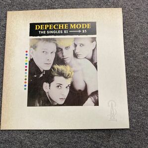 04599 レコード Depeche Mode デペッシュ・モードSuper-RARE【THE SINGLES 81-85】見本盤 動作未確認の画像1