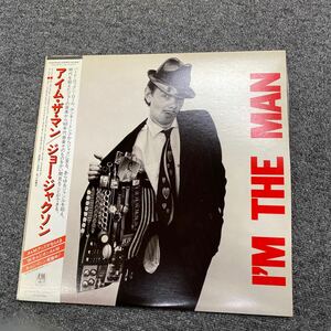 0530 レコード ジョー・ジャクソン JOE JACKSON セカンドアルバム/アイム・ザ・マン I'M THE MAN/見本盤 非売品 動作未確認　帯付 