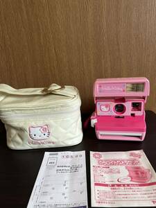 ハローキティ ポラロイドカメラ Hello Kitty 希少　美品