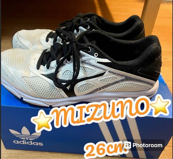 メンズ ランニングシューズ MIZUNOミズノ