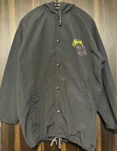 80'S 初期黒タグ OLD stussy USA製 コーチジャケット