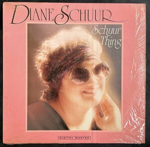超音波洗浄済み US盤 LP Diane Schuur / Schuur Thing ダイアン・シューア/ シューア・シング Donny Hathaway Al Greenカバー サバービア