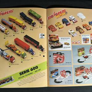 【 貴重品 】1984年 マジョレット カタログ Majorettte CATALOG 当時物 / ミニカー / ミニチュアカー の画像4