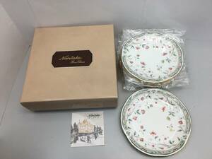 46797　【未使用】 ノリタケ プレート 6枚セット Noritake HANASARASA　花更紗