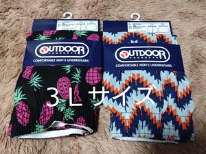 ②OUTDOORPRODUCTS★アウトドアプロダクツトランクス２枚３Ｌサイズ★