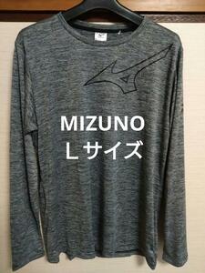 ⑧MIZUNO　長袖シャツ　Ｌサイズ　防汚加工