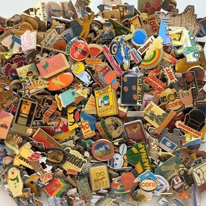  France miscellaneous goods * pin z pin badge large amount 300 piece set * Vintage set sale *PFB1210