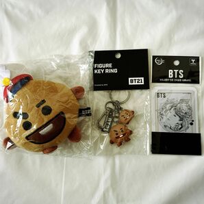 BTS 会員限定BT21 1st Anniversary マスコット　セット　 キーホルダー　Tmoney