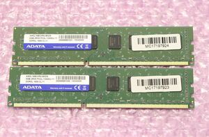 PC3L-12800U(DDR3-1600)-8GB×2枚★合計16GB/ADATA