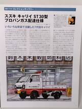 ◆08 アシェット 定期購読 懐かしの商用車コレクション 1/43 vol.8 スズキ キャリイ ST30型 Suzuki Carry (プロパンガス配達仕様) 1979_画像10