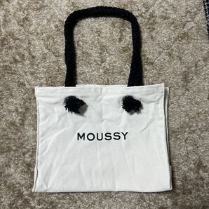 【moussy】ロゴトートバッグ