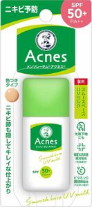 アクネス(Acnes) 【医薬部外品】メンソレータム アクネス ニキビ予防薬用UVティントミルク SPF50+ PA++ 肌色タイ